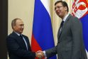 Vladimiras Putinas ir Aleksandras Vučičius