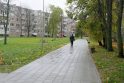 Pavyko: kiemų rekonstrukcija džiuginanti – Taikos pr. ir Debreceno g. gyventojams nebereikės vaikščioti duobėtais takais.