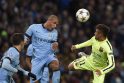 &quot;Barcelona&quot; futbolininkai įveikė &quot;Manchester City&quot; ekipą