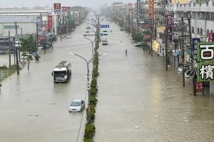 Taivanui smogė smarkus taifūnas „Gaemi“, nuskendus laivui dingo 9 jūreiviai