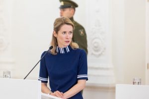 Estijos ministrė pirmininkė sutiktų tapti NATO vadove