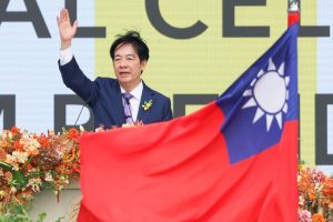 Naujasis Taivano prezidentas skelbia atėjus šlovingą demokratijos erą