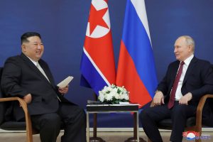 Agentūros: Rusija ir Šiaurės Korėja per V. Putino vizitą pasirašys svarbių dokumentų