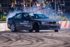 KTK DRIFT komanda gerbėjus vaišino adrenalinu