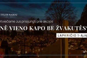 Ragina skleisti šviesą – su žvakele aplankykime apleistus kapus