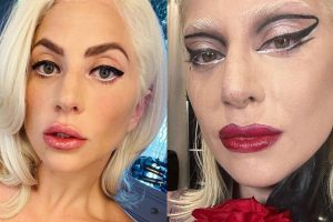 Lady Gaga – neatpažįstama: nevykęs makiažas sukaustė internautų dėmesį