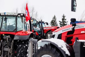 Dėl ūkininkų protesto Gedimino prospekte numatomi eismo ribojimai