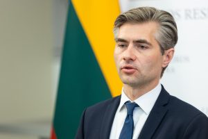 Kandidatu užimti užsienio reikalų ministro postą įvardijamas K. Budrys 