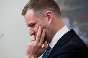 G. Nausėdai susitinkant su partijų lyderiais, neaišku, ar toks įvyks ir su G. Landsbergiu