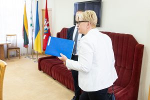 G. Nausėda pokyčius Vyriausybėje su premjere tikisi aptarti artimiausiu metu