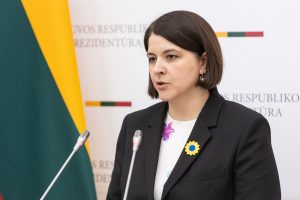 G. Skaistė tikisi, kad ES vasarį nuspręs dėl įšaldyto Rusijos turto panaudojimo Ukrainai