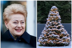 D. Grybauskaitė įsisuko į šventinį sūkurį: Kalėdos vis vien ateis