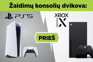 „PlayStation 5“ ar „Xbox Series X“? Kas žinoma apie naujos kartos žaidimų konsoles