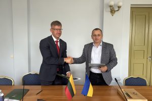 Kazlų Rūda bendradarbiaus, keisis informacija, patirtimi su Ukrainos Chotyno miestu