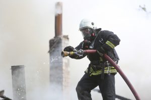 Didžiulis gaisras Pakruojo rajone: sudegė apie 70 veršių