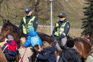 Vilniuje nelieka raitosios policijos: priežastys – dvi