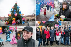 Kosminės Kauno kalėdos sužavėjo užsieniečius: eglė šiemet – neįprastai naujoviška