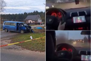 Po mirtinos tragedijos: vietiniai kalba, kad tie „berazumiai“ su BMW po miestelį skrajojo visą naktį