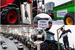 Protestą baigę žemdirbiai: bet kada galime sugrįžti!