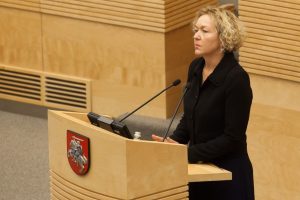 S. Rudėnaitė paprašė KT išaiškinimo dėl pareigų Aukščiausiajame Teisme