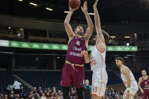 Europos taurė: „7bet-Lietkabelis“ po atkaklios kovos pralaimėjo grupės lyderiams