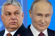 V. Orbanui lankantis Maskvoje ES perspėja vengti nuolaidžiavimo