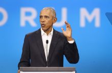 B. Obama parėmė K. Harris kandidatūrą į JAV prezidentus
