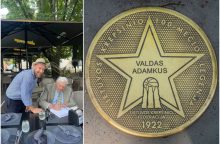 V. Adamkus – tarp krepšinio legendų