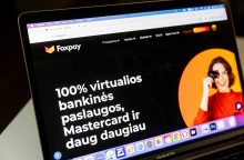 G. Šimkus: nustatytos „Foxpay“ grėsmės jos patikimumui, klientams