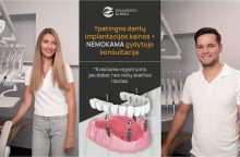 Šiuolaikinės dantų implantacijos technologijos leidžia paprastai išspręsti sudėtingiausius atvejus 