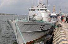 Klaipėdoje į NATO operaciją bus išlydėtas Lietuvos priešmininis laivas „Skalvis“