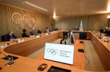 TOK: 39 rusų ir baltarusių sportininkams leista olimpiadoje varžytis kaip neutraliems 