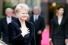 D. Grybauskaitei įteiktas H. Clinton apdovanojimas už lyderystę